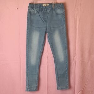 Next Original Denim The Authentic Cut Kids Light Wash Skinny Jeans size 9